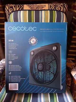 Ventilador Cecotec EnergySilence 6000 Negro