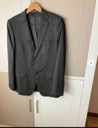 Traje de caballero Massimo Dutti gris oscuro
