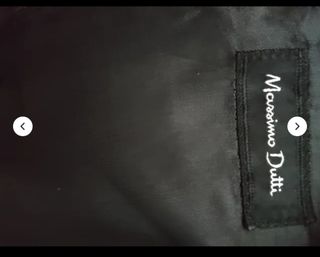 Traje de caballero Massimo Dutti gris oscuro