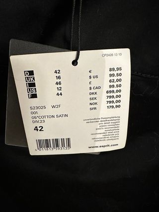 Vestido de fiesta negro