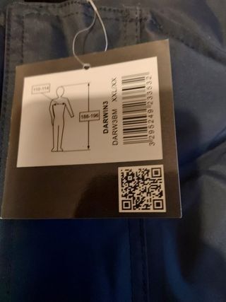 Parka Impermeable DeltaPlus Darwin 3 T Azul Marino