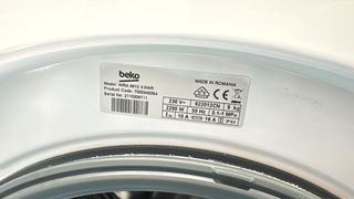 Lavadora Beko 9 kg Blanca