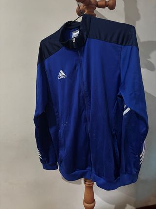 Chaqueta Adidas Azul y Negra