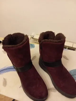 Botas de mujer forradas.