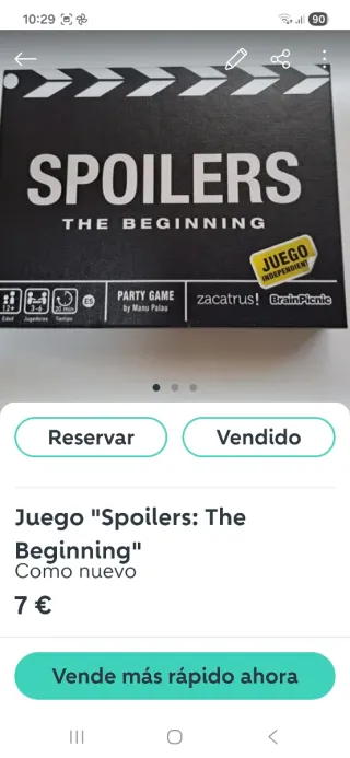 Lote 3 juegos de cartas 2 de Mindmaze y Spoilers