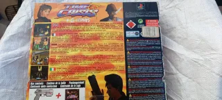 Time Crisis + Pistola G-con45 Namco PS1