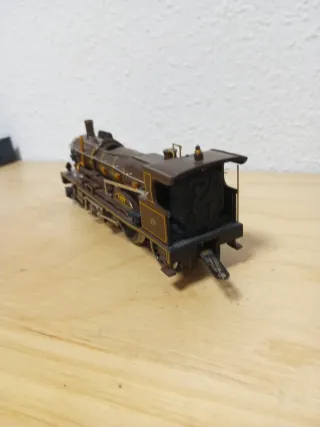 Trenes antiguos y vías