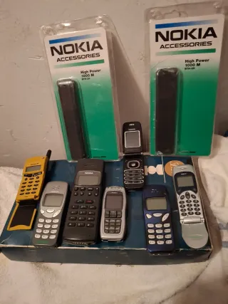 Colección Móviles Nokia Antiguos