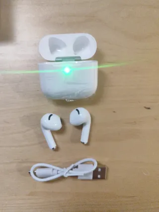 Auriculares Bluetooth TWS Blancos