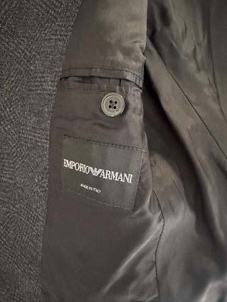 Americana de vestir gris