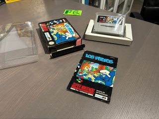 Los Pitufos Super Nintendo SNES PAL