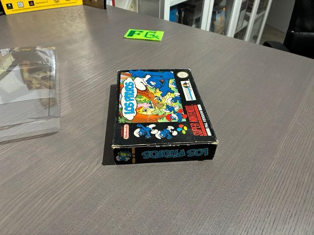 Los Pitufos Super Nintendo SNES PAL