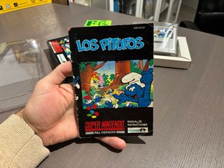 Los Pitufos Super Nintendo SNES PAL