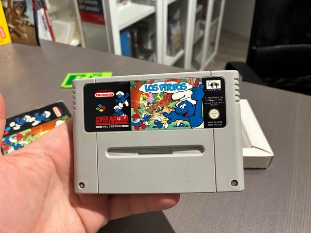 Los Pitufos Super Nintendo SNES PAL