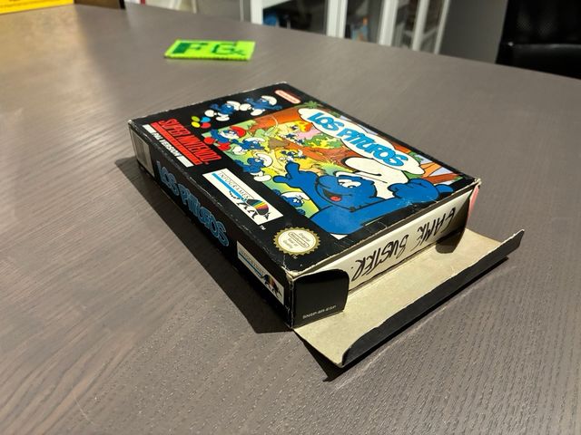Los Pitufos Super Nintendo SNES PAL