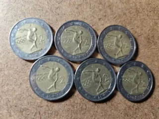 Monedas Grecia 2€ Atenas 2004