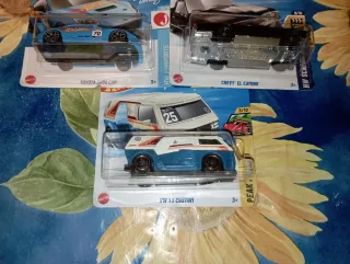 Hot Wheels 3 auto nuove