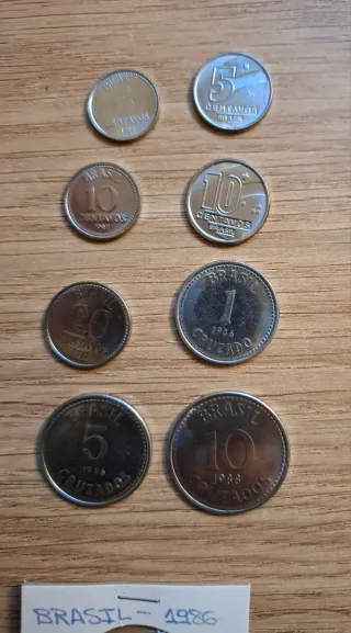 Colección monedas antiguas Sudamérica