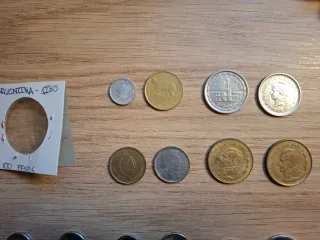 Colección monedas antiguas Sudamérica