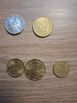 Colección monedas antiguas Sudamérica