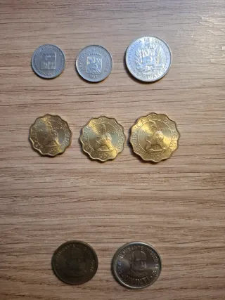 Colección monedas antiguas Sudamérica