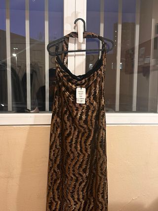 Vestido The-Are Brillos con etiquetas