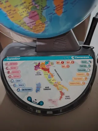 Mappamondo Clementoni Sapientina Parlante