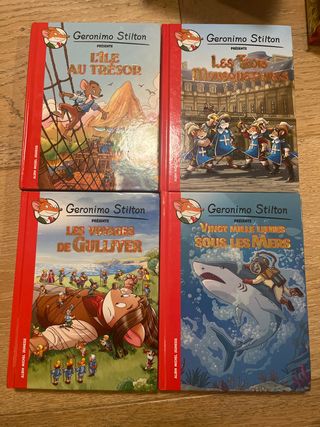 Geronimo Stilton, pack de 4 livres
