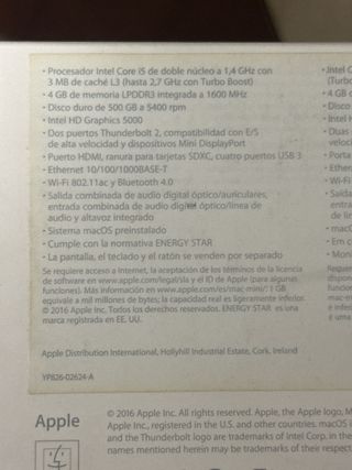 Mac Mini finales 2014