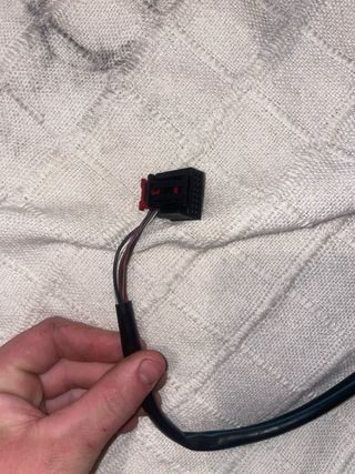 Espejo retrovisor coche negro