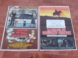 Lote 20 Carteles Cine Usados