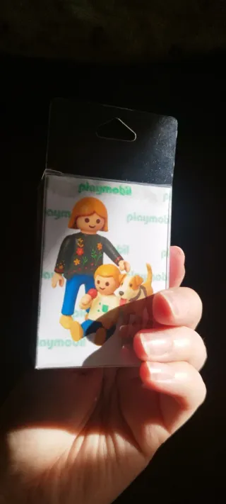 Perro Fox Terrier estilo Playmobil