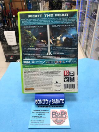 Aliens Colonial Marines Edición Limitada Xbox 360