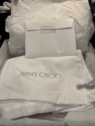 Sandalias Jimmy Choo Doradas Talla 38