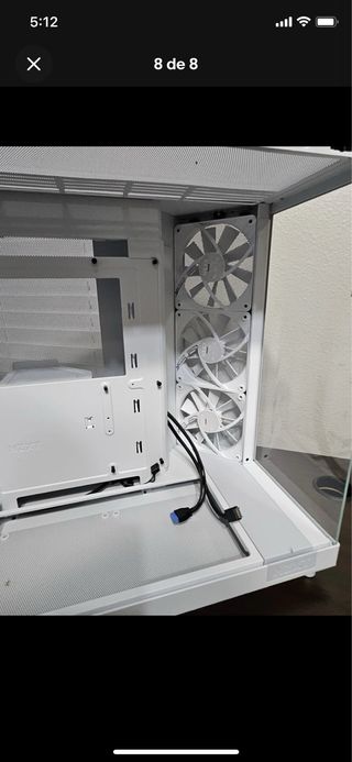 NZXT H6 Flow Caja PC Gaming Blanca