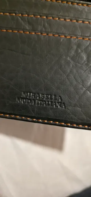 Portafoglio Mirabella nero e marrone