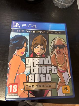GTA The Trilogy Definitive Edition PS4