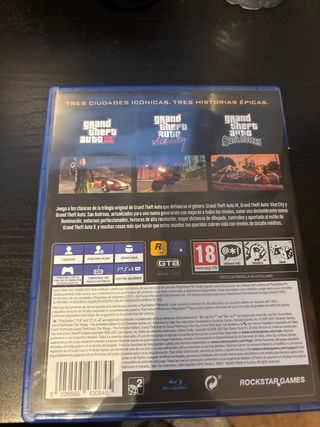 GTA The Trilogy Definitive Edition PS4
