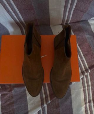 Botines Massimo Dutti Piel Serraje T36