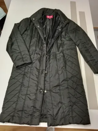 Abrigo  de mujer,negro,talla M.
