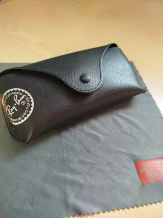 Gafas de sol Ray-Ban Aviator Plata/Azul