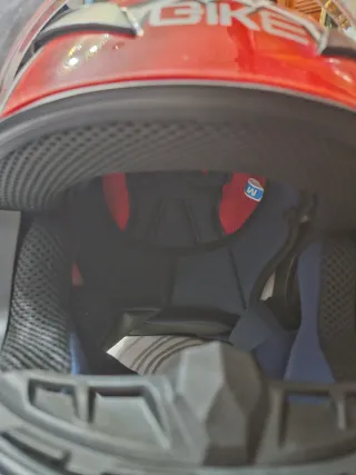 Casco Moto Rojo Marc Márquez