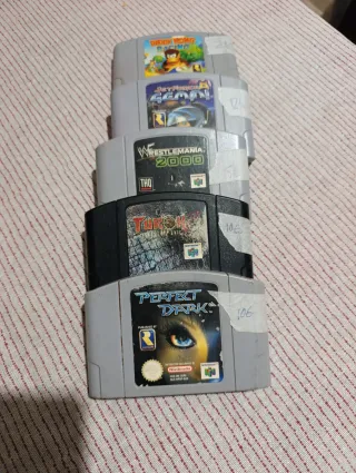 Varios juegos Nintendo 64.