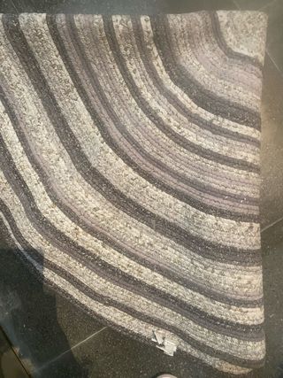 Alfombra Zara Home Redonda 130cm