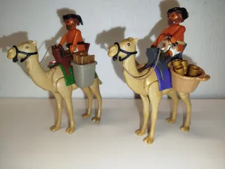 Playmobil Mercaderes con Camellos