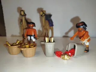 Playmobil Mercaderes con Camellos