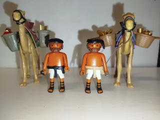 Playmobil Mercaderes con Camellos
