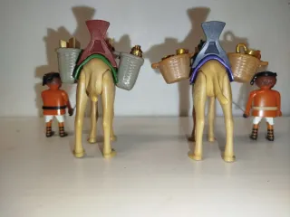Playmobil Mercaderes con Camellos