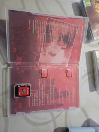 Carcasa vacía Super Mario Odyssey Switch