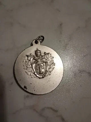 2 Medaglie Papa Giovanni XXIII + 100 Lire Vaticano